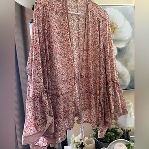 Free People half kimono NWOT